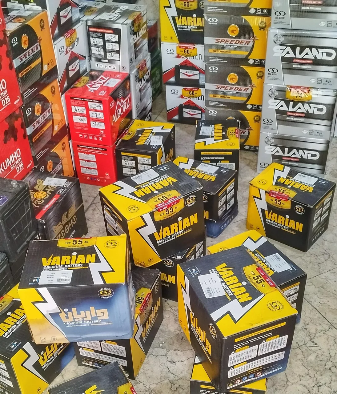فروشگاه باطری من نمایندگی صباباتری و سپاهان - تصویر 2