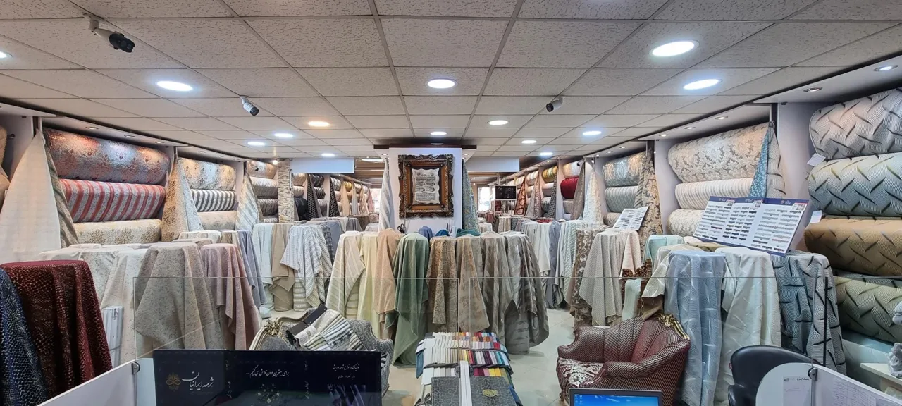 نمایشگاه پارچه مبلی قائم