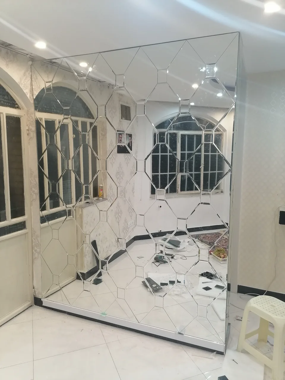 الماس دکور پرده - تصویر 3