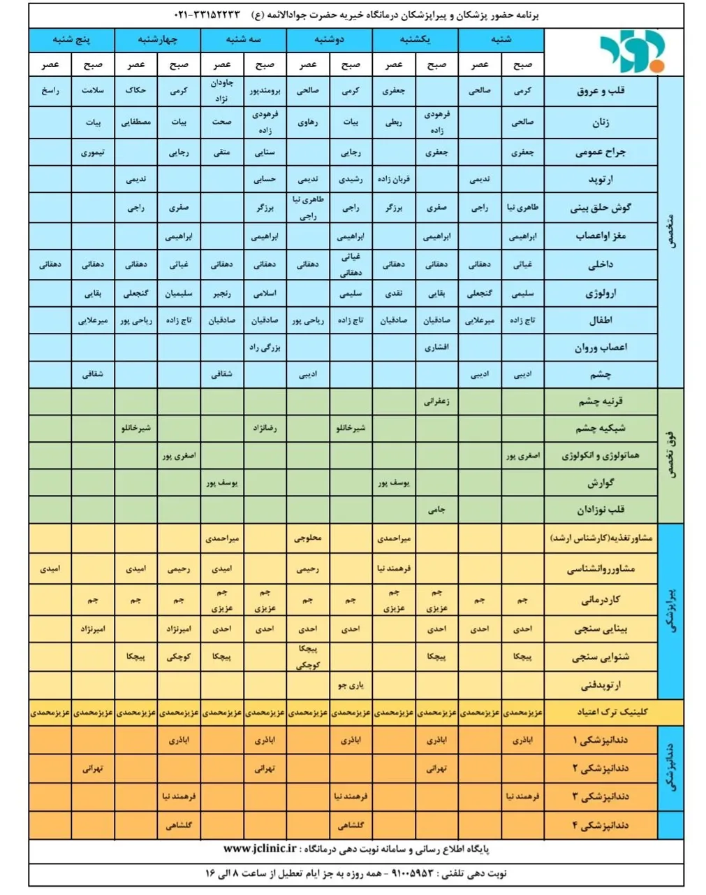 درمانگاه شبانه روزی خیریه جوادالائمه (ع) - درمانگاه در تهران - تصویر 4