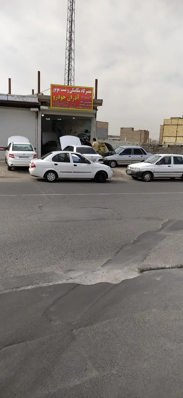 مکانیکی وتست موتور آذران خودرو