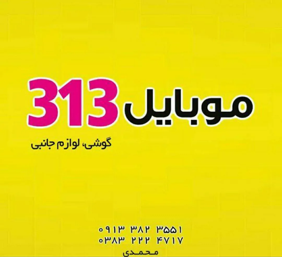 موبایل ۳۱۳ - تصویر 3