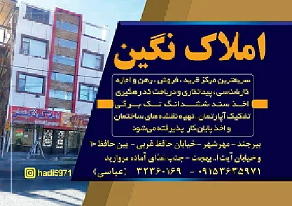 (مشاور املاک نگین (عباسی