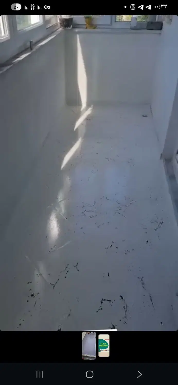رنگ و آب بندیِ کاشی و بتن آداکو
