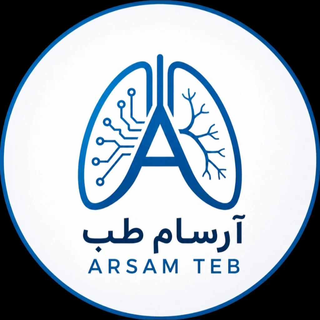 لوگوی شرکت آرسام طب سلامت