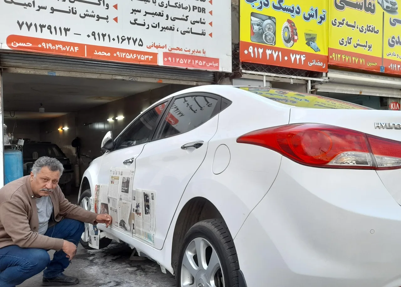 هنرکده معین (صافکاری و نقاشی)