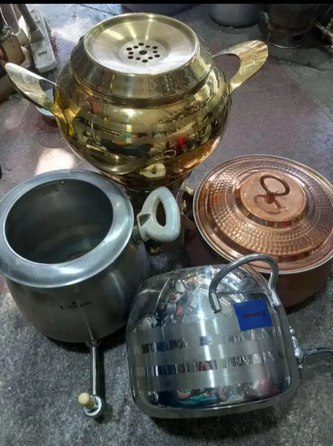 تعمیر و جوشکاری و آبکاری قلیان و سماور در قیام