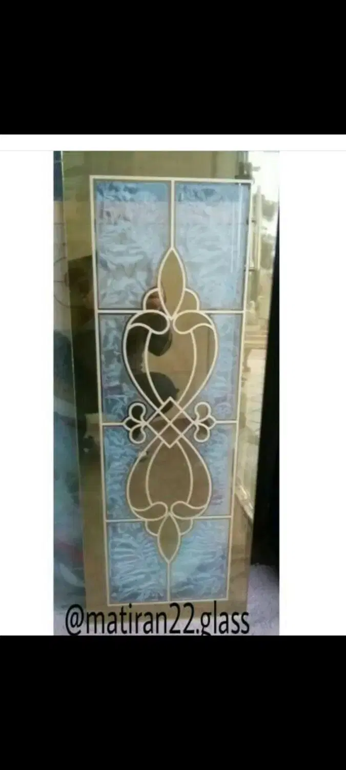 سندبلاست و اسیدکاری و طرح CNC روی شیشه در شهرک راه‌آهن - تصویر 3
