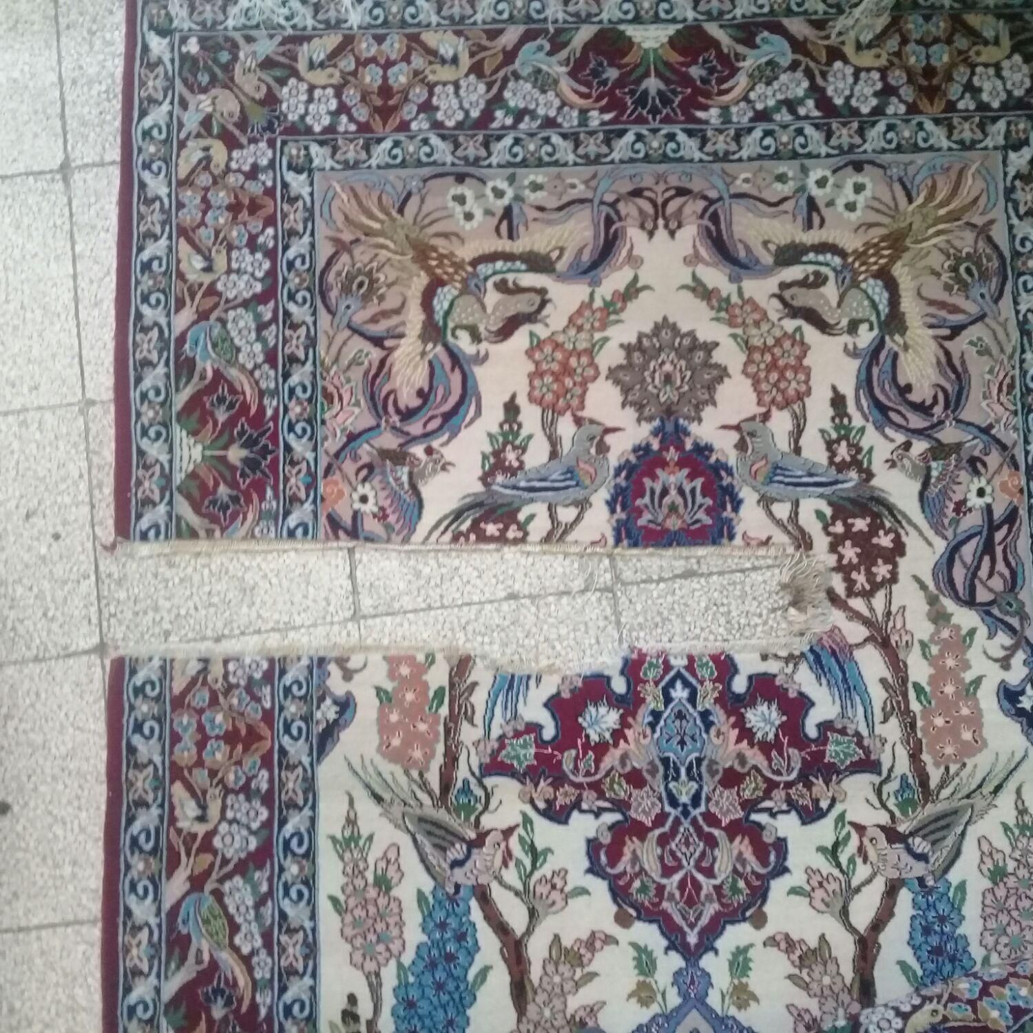 رفوگری و مرمت فرش دستباف در بازار - تصویر 4