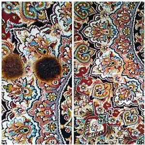 رفوگری و تعمیر فرش دستباف و ماشینی