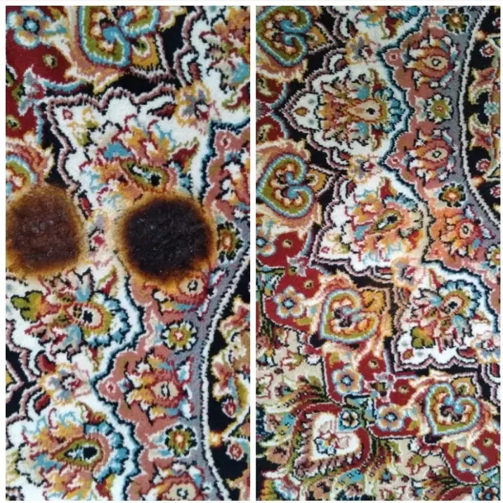 رفوگری و تعمیر فرش دستباف و ماشینی