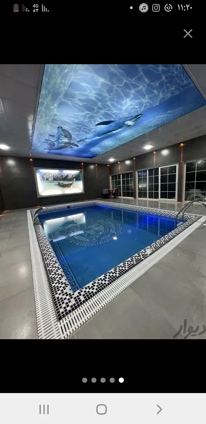 کاشی‌کاری و آب‌بندی در پل تالشان