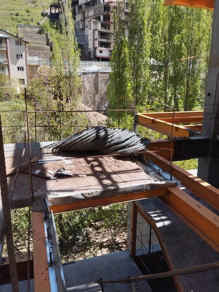اجرای سقف عرشه فولادی در حصیرآباد - تصویر 3