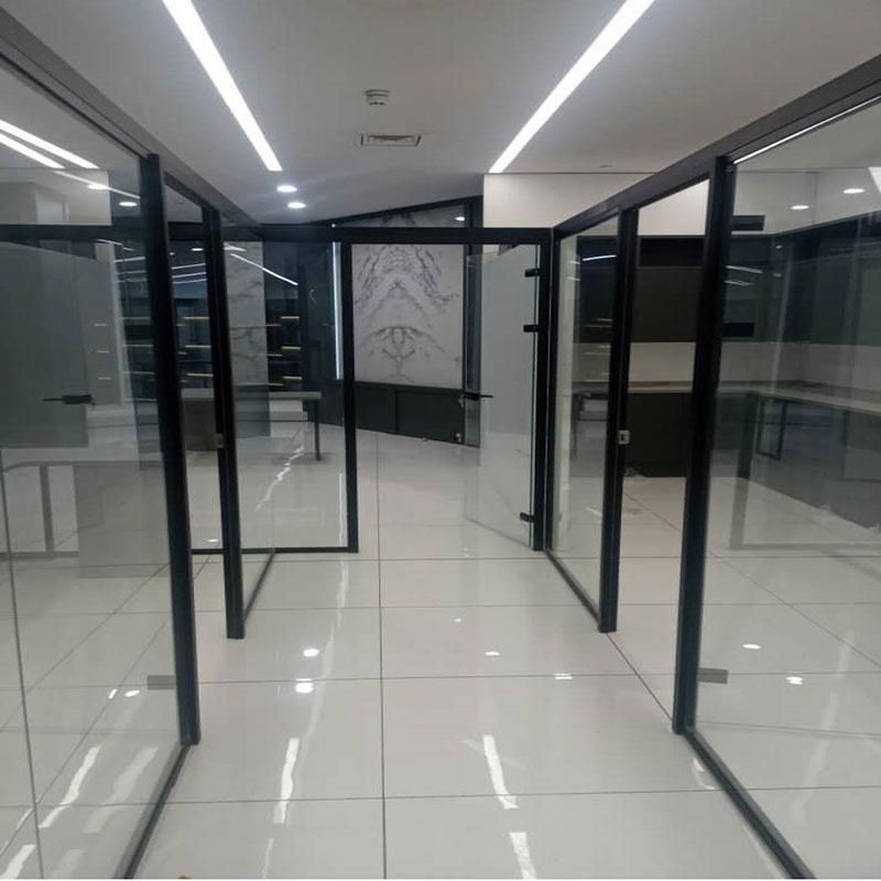 پارتیشن شیشه‌ای سکوریت در مرزداران