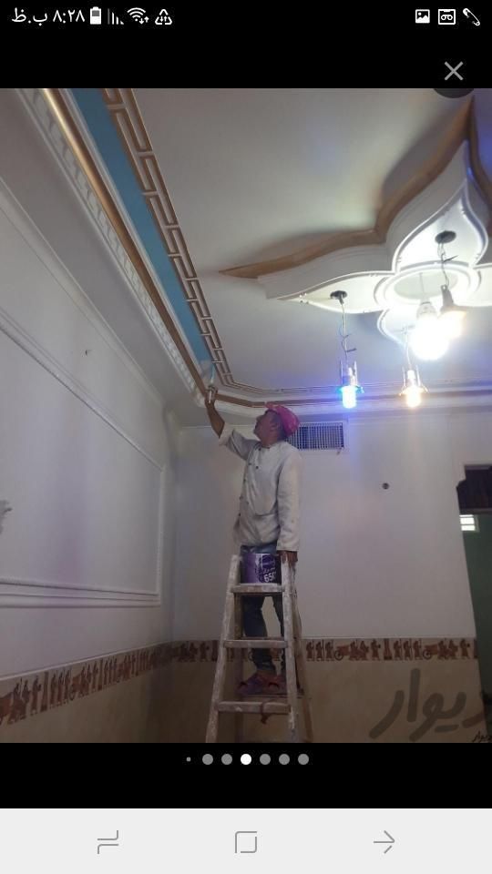 نقاش ساختمان در شهرک ولیعصر جنوبی