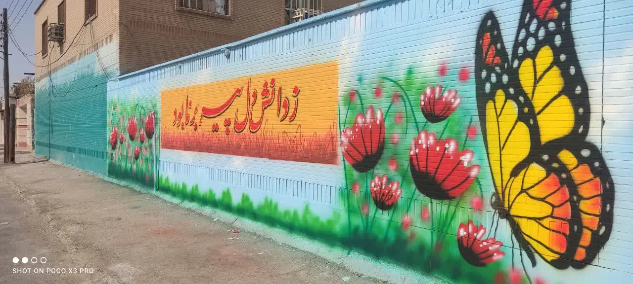 دیوارنویسی و تبلیغات محیطی گلستان - تصویر 3