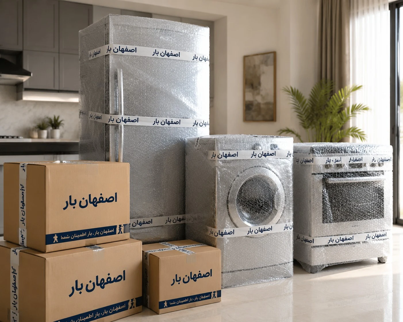 شرکت حمل و نقل و جابجایی یخچال ساید بای ساید