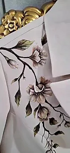 نقاشی روی پارچه عاطفه فرسام