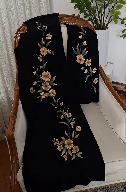 نقاشی روی پارچه عاطفه فرسام - تصویر 8