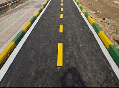 خط‌کشی ترافیکی در افسریه شمالی