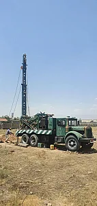 حفر چاه و نصب پمپ در شهرک استقلال