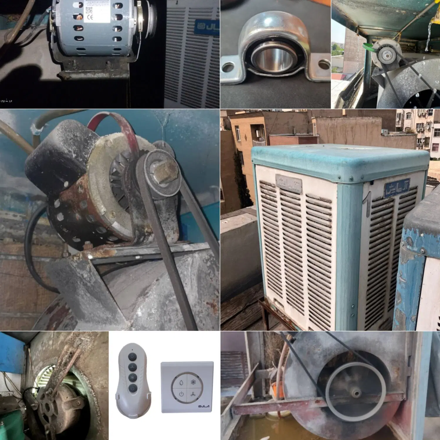 تعمیر و سرویس کولر آبی در پاسداران