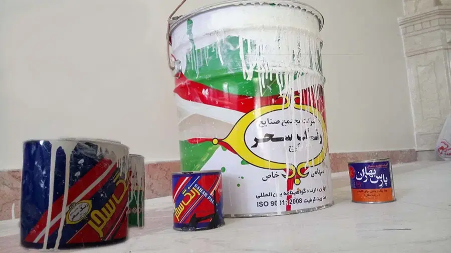 نقاشی ساختمان و کناف در افسریه شمالی