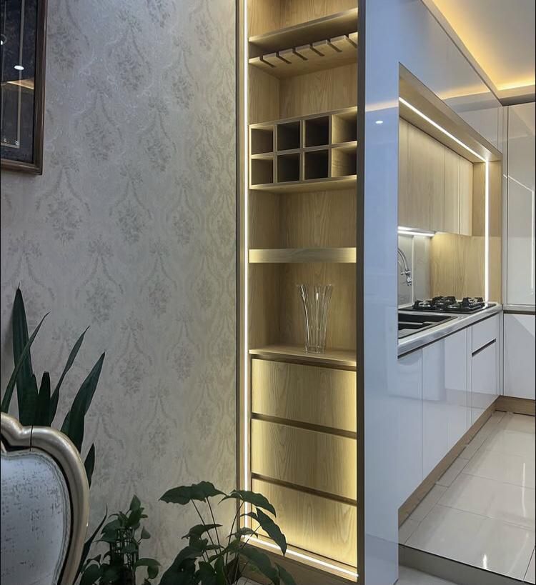 ساخت و نصب کابینت و کمد دیواری در جنت‌آباد - تصویر 6