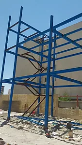 اسکلت فلزی طاها