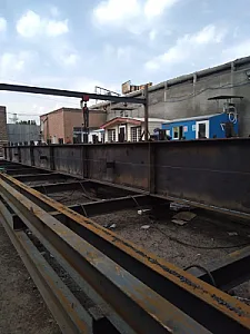 جوشکاری اسکلت فلزی در شهرک آزادی