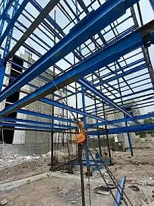 جوشکاری اسکلت فلزی در شهرری