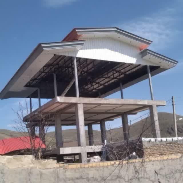 نصب سقف شیبدار و شیروانی در قنات‌کوثر - تصویر 7