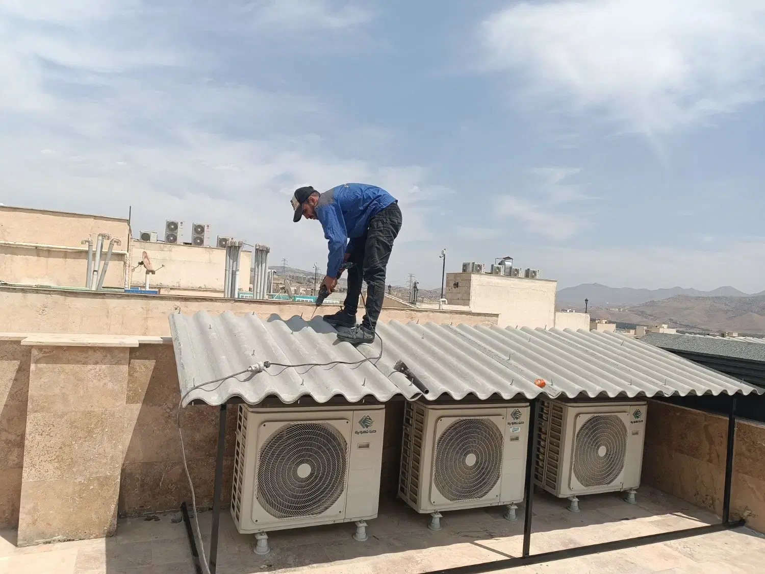 جوشکاری و رابیتس‌کاری در سید خندان - تصویر 7