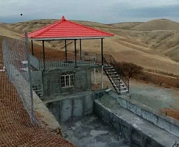 اجرای سقف شیروانی در خزانه