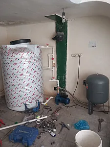 لوله‌کشی آب و گاز در هاشم‌آباد