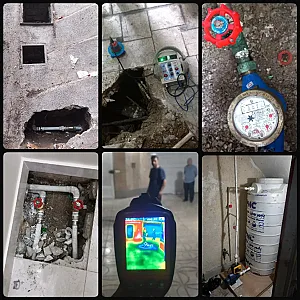 لوله‌کشی و نشت‌یابی در طرشت