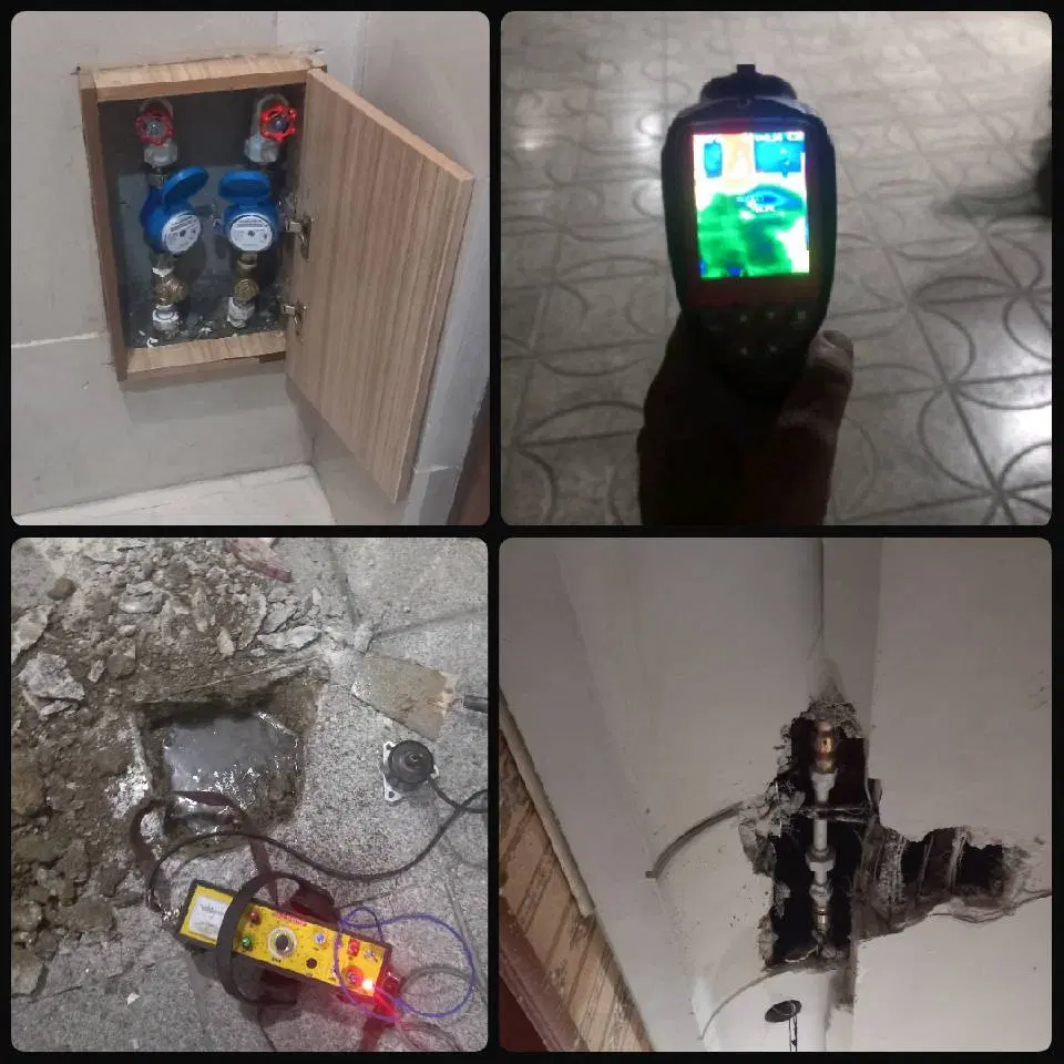 لوله‌کشی و نشت‌یابی در جمهوری
