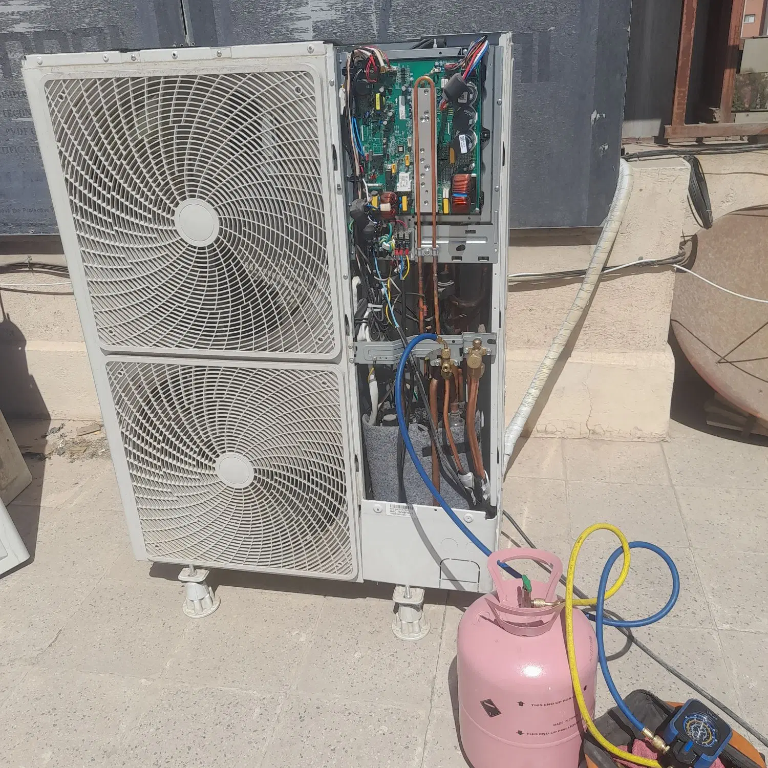 نصب و تعمیر کولر گازی در سعادت‌آباد