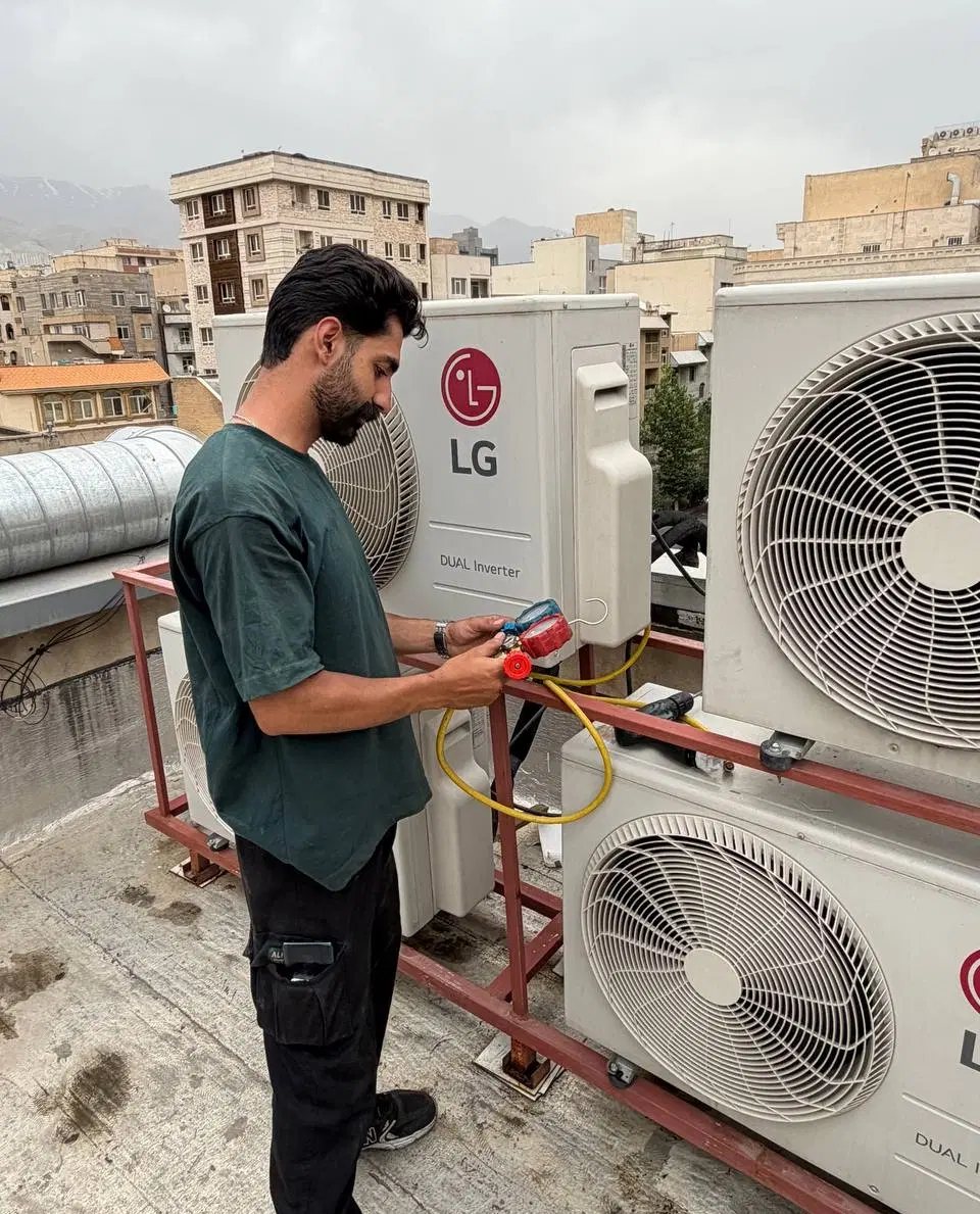 تعمیر کولر گازی و اسپلیت در سعادت‌آباد