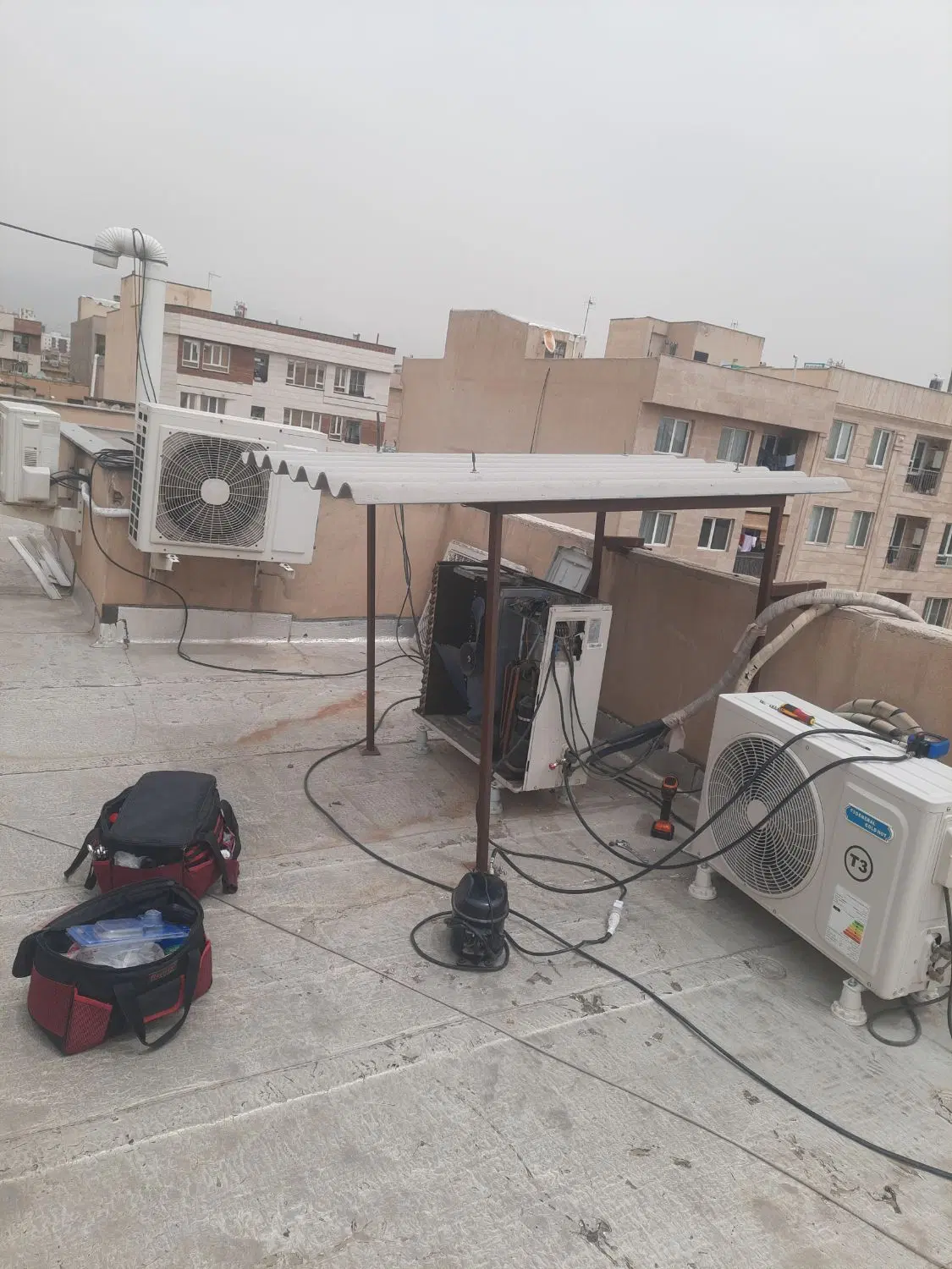 تعمیر پکیج و کولر گازی در شهرک راه‌آهن - تصویر 2