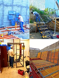 جوشکاری و آهنگری سیار در جنت‌آباد