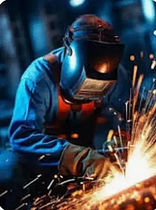 جوشکاری و آهنگری سیار در استاد معین