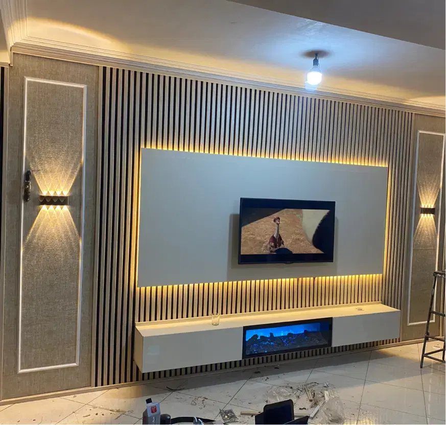 ساخت تی‌وی‌وال و کابینت در نازی‌آباد - تصویر 3