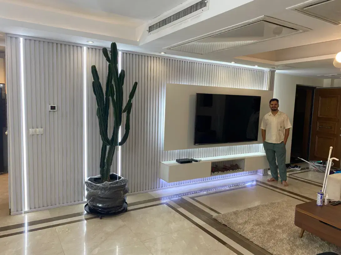 ساخت تی‌وی‌وال و کابینت در نازی‌آباد - تصویر 9