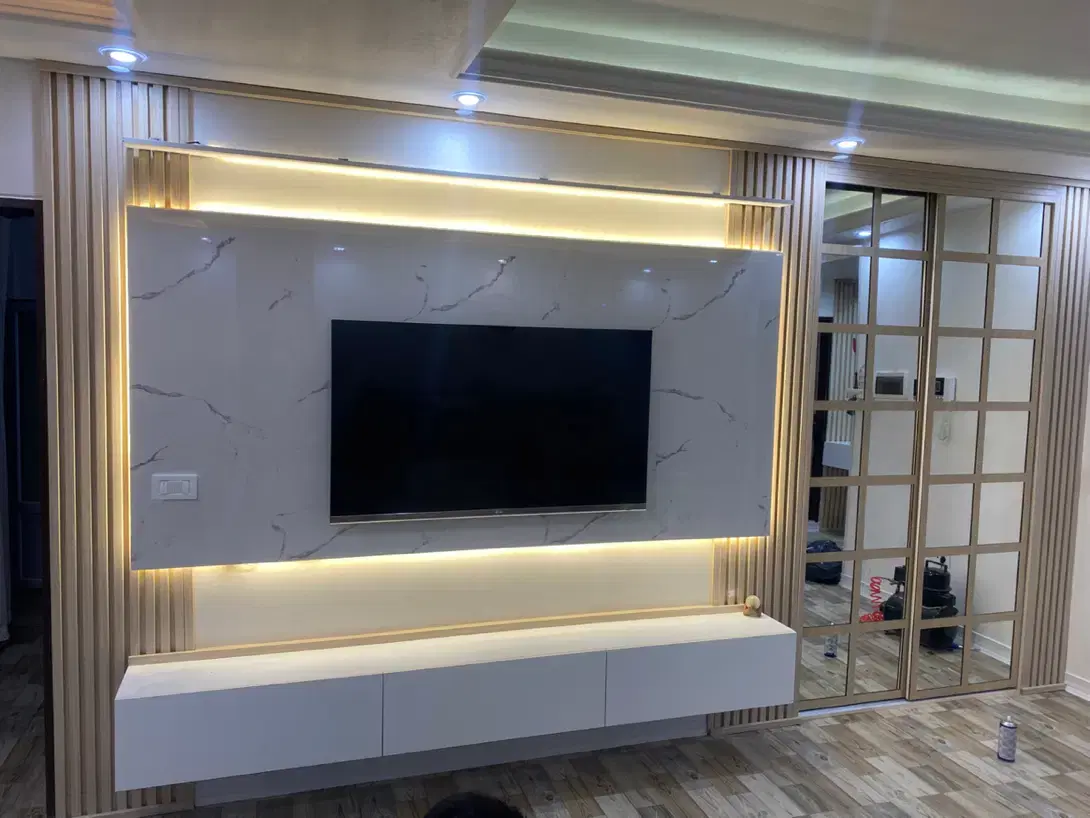 ساخت تی‌وی‌وال و کابینت در نازی‌آباد - تصویر 10