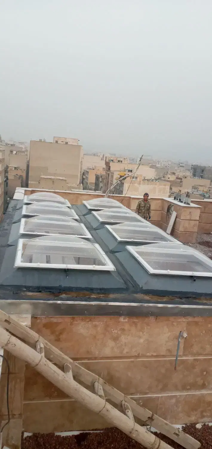 تولید و نصب نورگیر حبابی در آسمان - تصویر 9