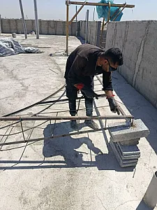 رابیتس و سقف شیروانی در شهرک ولیعصر