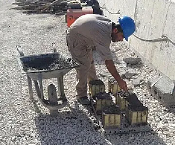 آزمایشگاه بتن و مقاومت مصالح در مجیدآباد