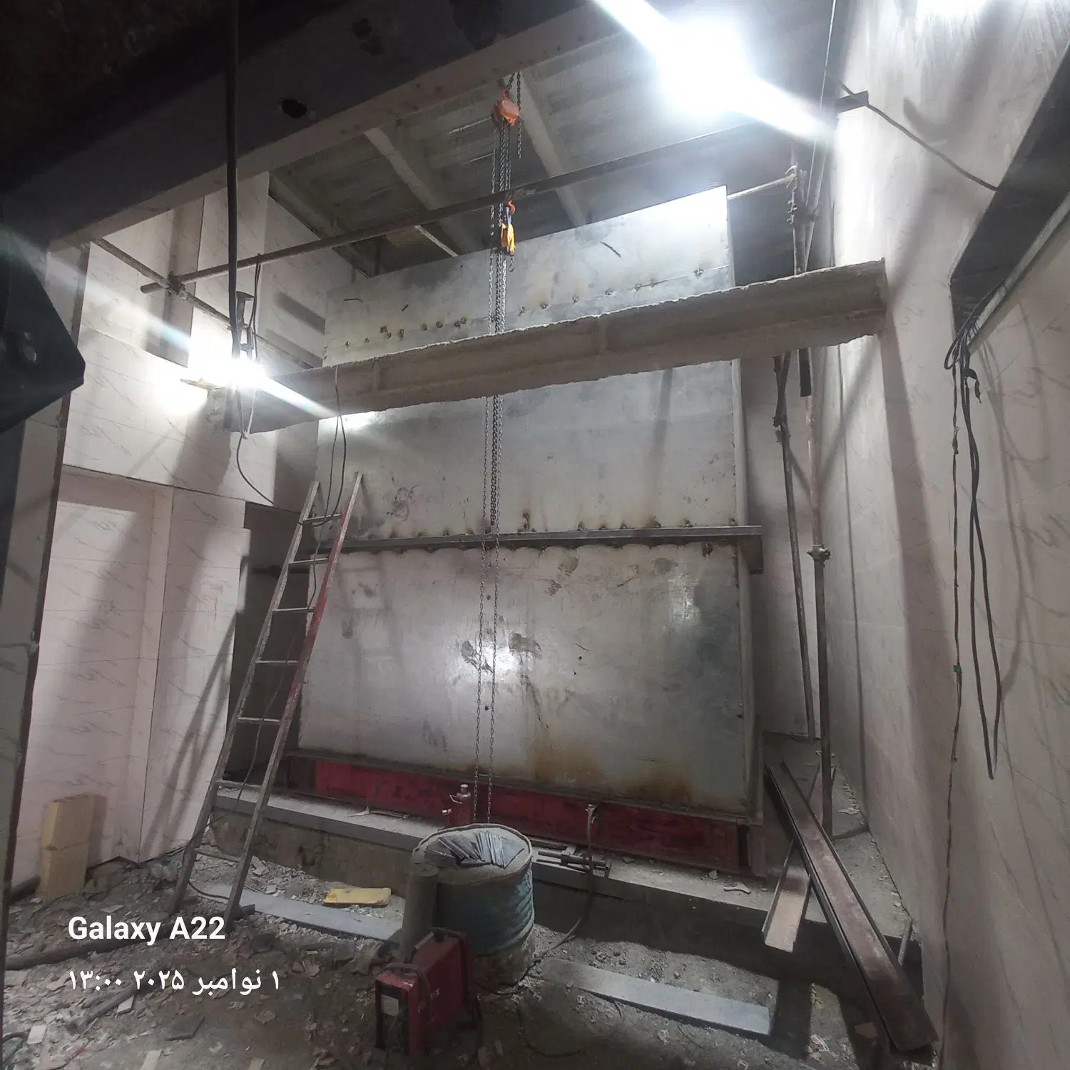 ساخت مخازن و تأسیسات موتورخانه در هلال احمر - تصویر 12