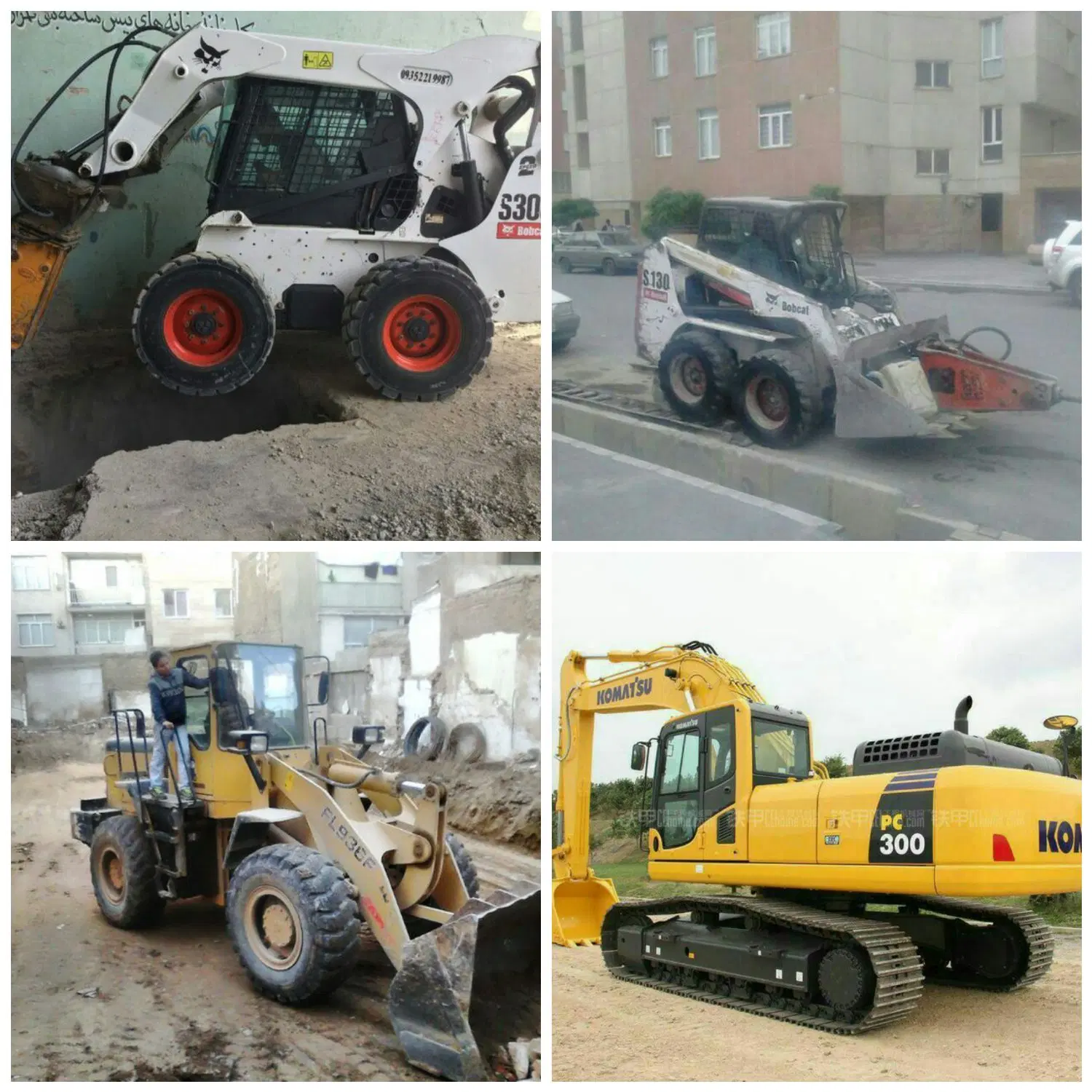 تخریب ساختمان و خاکبرداری در ونک